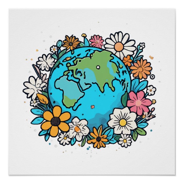 Pôster Beleza da Terra (Frente)