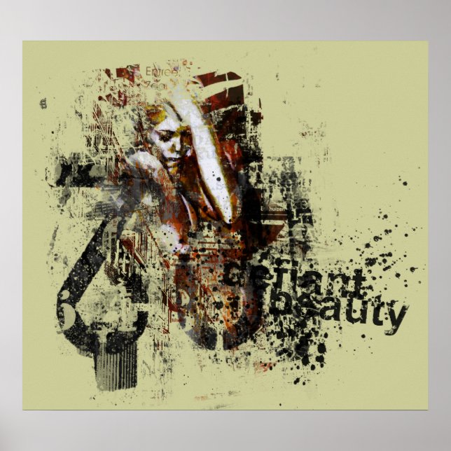 Pôster beleza desafiadora (Frente)