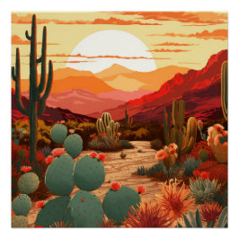 Pôster Beleza do Deserto #1 Poster