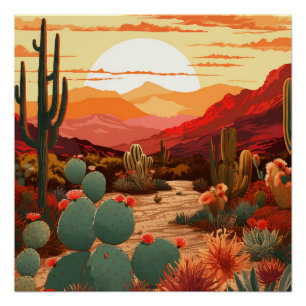 Pôster Beleza do Deserto #1 Poster