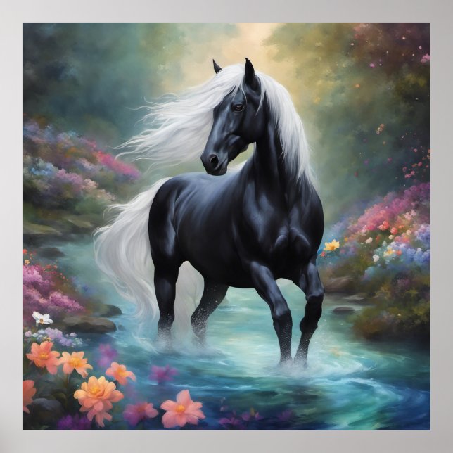 Poster *Beleza em Preto e Branco* (Frente)