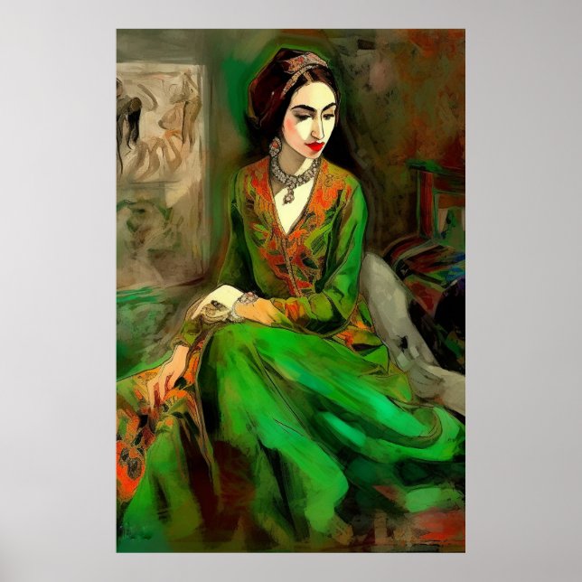 Poster Beleza em Verde (Frente)