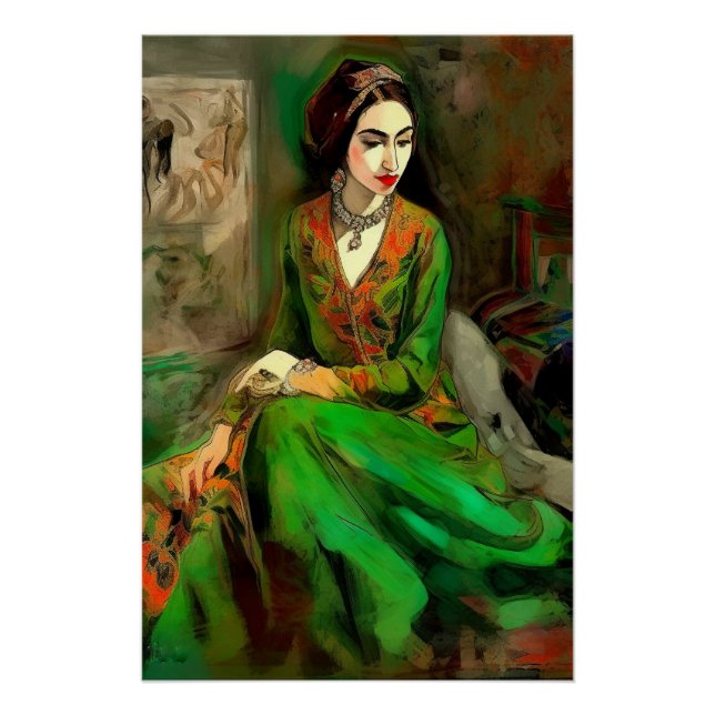 Pôster Beleza em Verde (Frente)