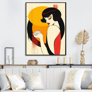 Poster beleza feminina