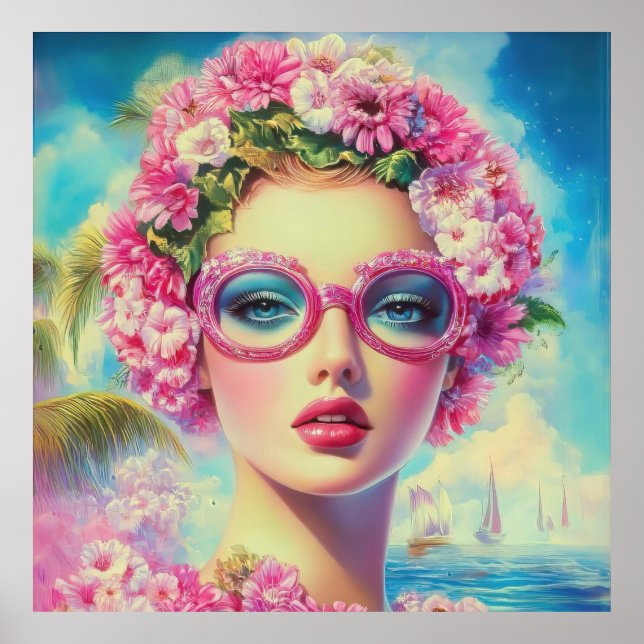 Poster Beleza Tropical Retroativa (Frente)