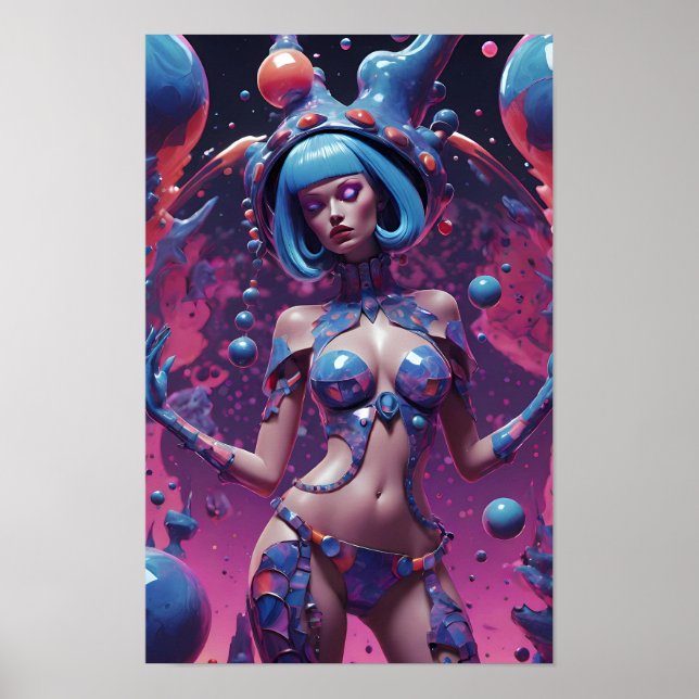 Poster Beleza Veste Minha Coroa - Ken Gage Art (Frente)