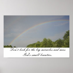 Pôster Belezas do arco-íris