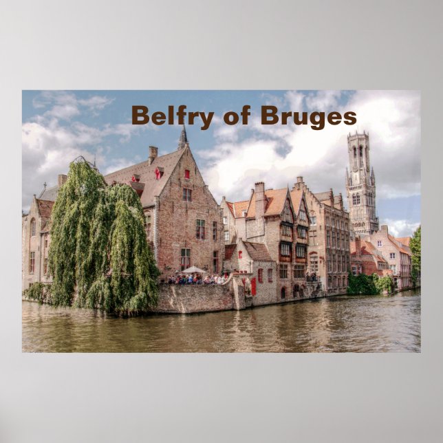 Poster Belfry de Bruges (Frente)