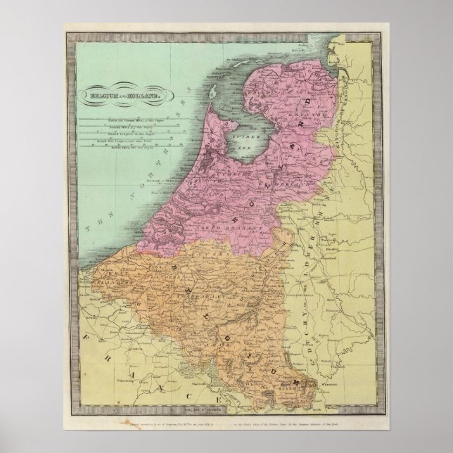 Poster Bélgica e Holanda (Frente)