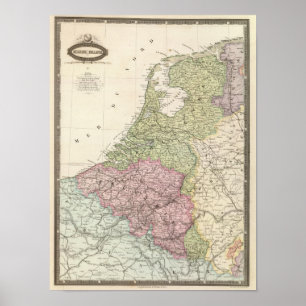 Pôster Bélgica e Países Baixos 2