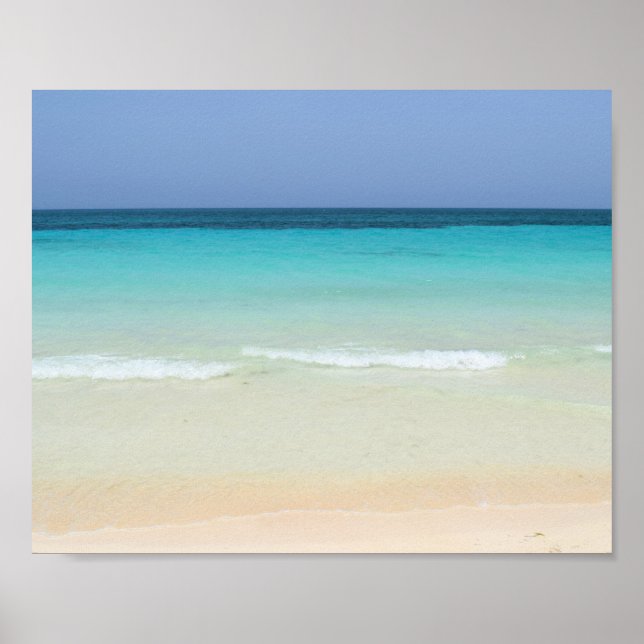 Poster Belíssima Foto de Praia 197 (Frente)