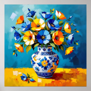 Poster Belíssimo Vaso de Flores