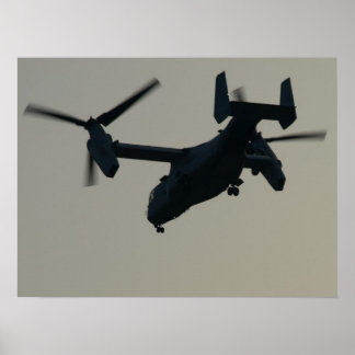 Poster Bell-Boeing V-22 Osprey.