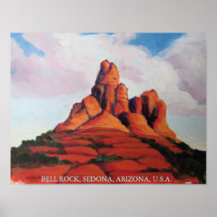 Pôster Bell Rock, Sedona, Arizona, EUA