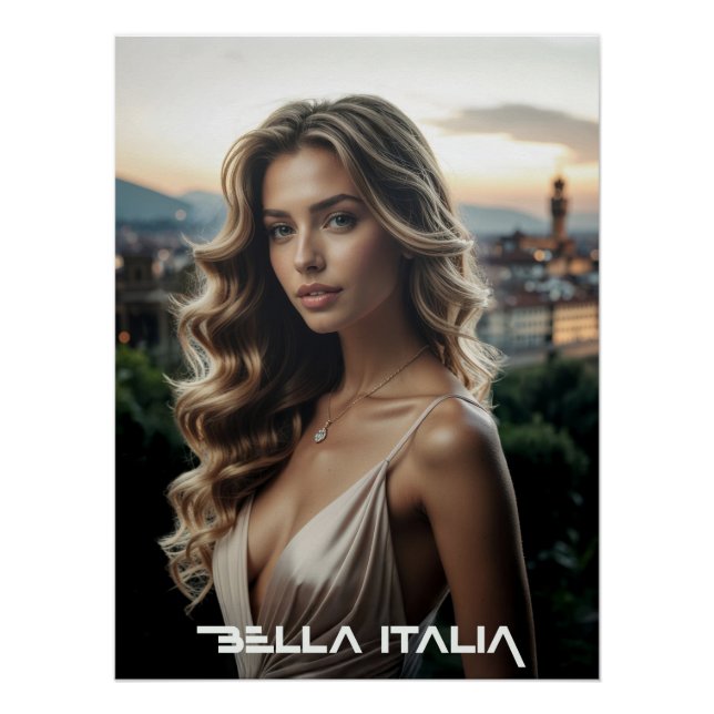 PÔSTER BELLA ITALIA - AMOR DA ITÁLIA (Frente)
