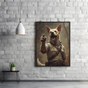 Poster Belly Rub Squad: Ameaças, Brinquedos, Soneca