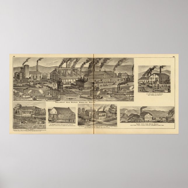 Poster Belmont Nail Works, Roda (Frente)