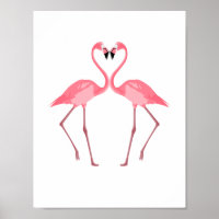 Belo Amor Flamingos Rosa