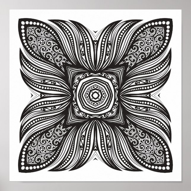 Poster Belo Decor Quadrado 2 (Frente)