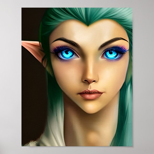 Poster Belo Fada De Olho Azul (Frente)