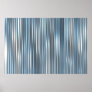 Poster Belo fundo azul vertical abstrato com l