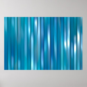 Poster Belo fundo azul vertical abstrato com l