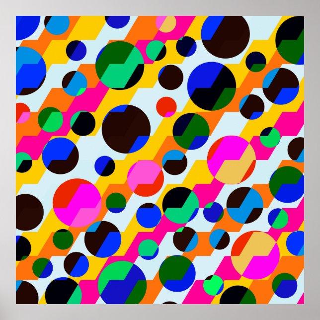 Poster belo fundo do abstrato de textura do grafite (Frente)