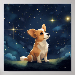 Poster Belo Gaze Pembroke Corgi