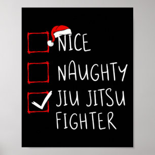 Poster Belo Jiu Jitsu Fighter List Sant