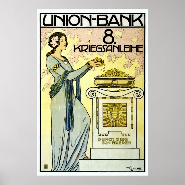 Poster Belo Jugendstil Art Nouveau (Frente)