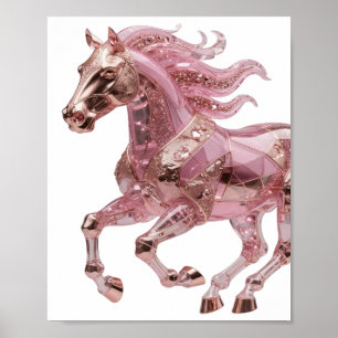 Poster Belo Motivo Artístico de ARTE ABSTRATA em Ouro