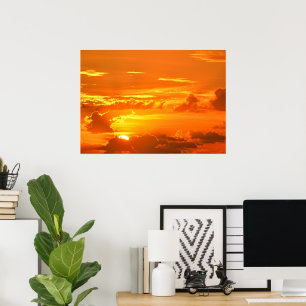 Poster Belo nascer do sol na Flórida