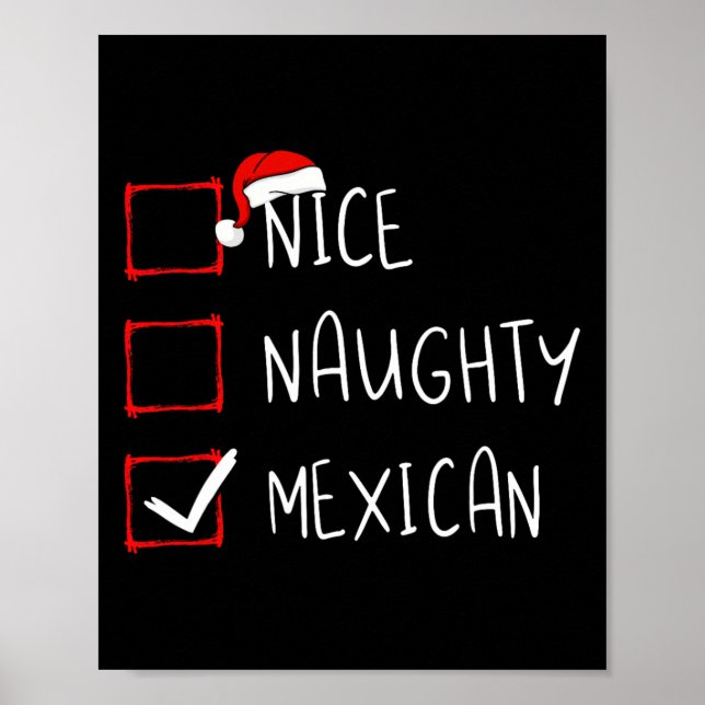 Poster Belo Natal Mexicano Heritage Roo do México (Frente)