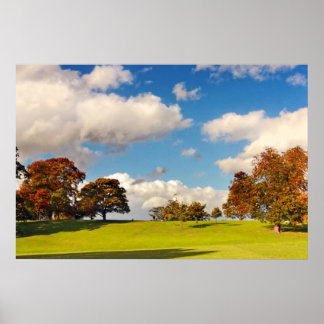 Pôster Belo outono, Escócia