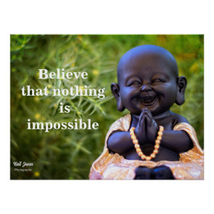 Pôster Belo poster Inspirador Budha