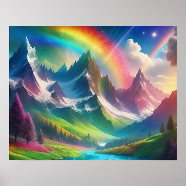 Poster Belo Rainbow Fantasy Realm (Frente)