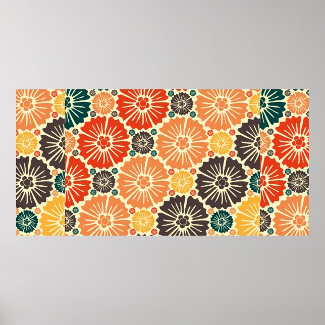 Poster Belo retro-art nouveau (Frente)