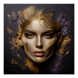 Pôster Belo rosto - Regras de IA