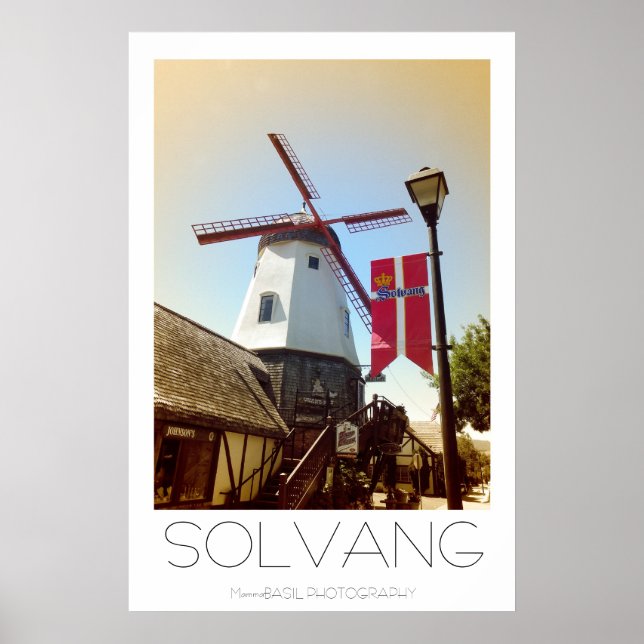 Pôster Belo Solvang Poster! (Frente)