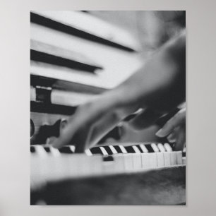 Poster Belo Trabalho de arte de Piano