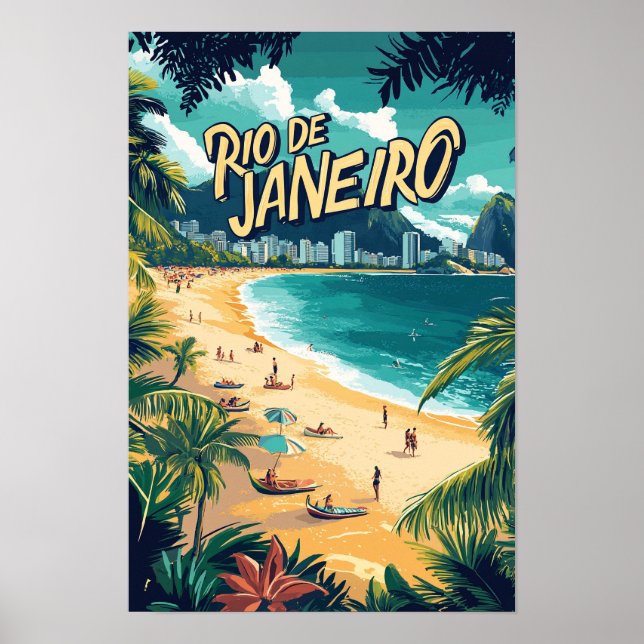 Poster Belo Viagem do Rio de Janeiro (Frente)