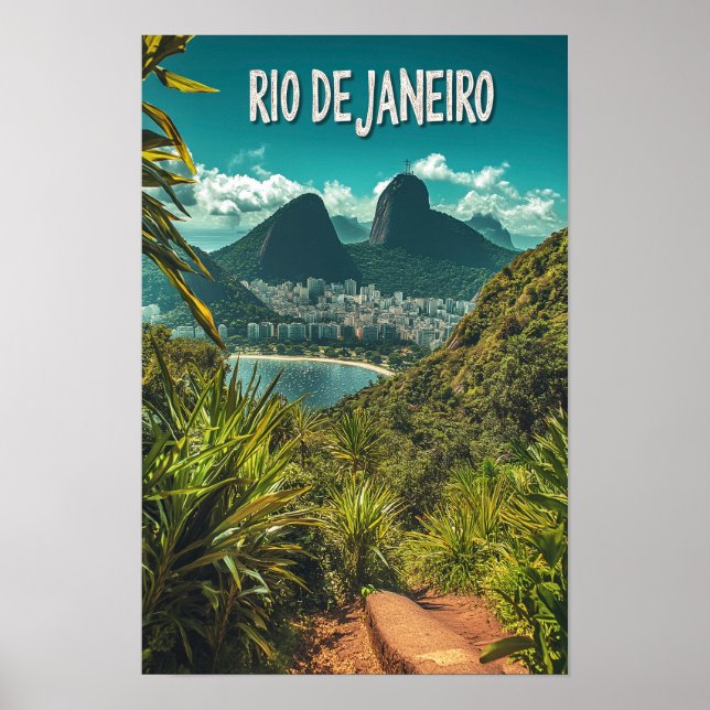 Poster Belo Viagem do Rio de Janeiro (Frente)