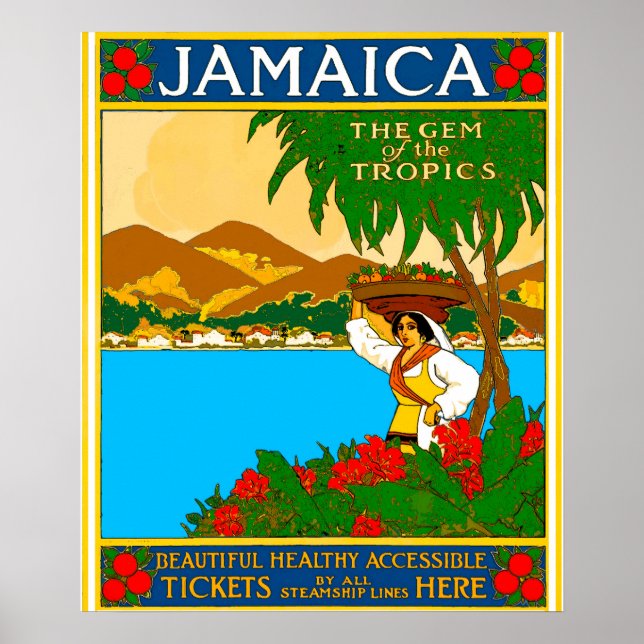 Poster Belo Viagem Jamaica (Frente)