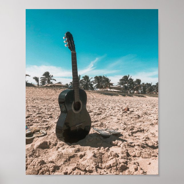Poster Belo Violão Acústico (Frente)