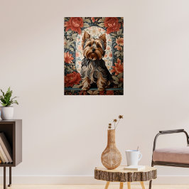 Poster Belo Yorkie | Yorkshire Terrier Portrait