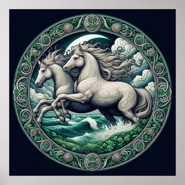 Poster "Belos Cavalos Místicos" 42 (Frente)