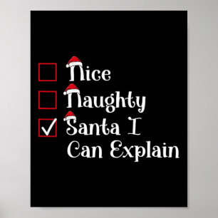 Poster Belos Papais noeis Que Posso Explicar Um Bom Natal