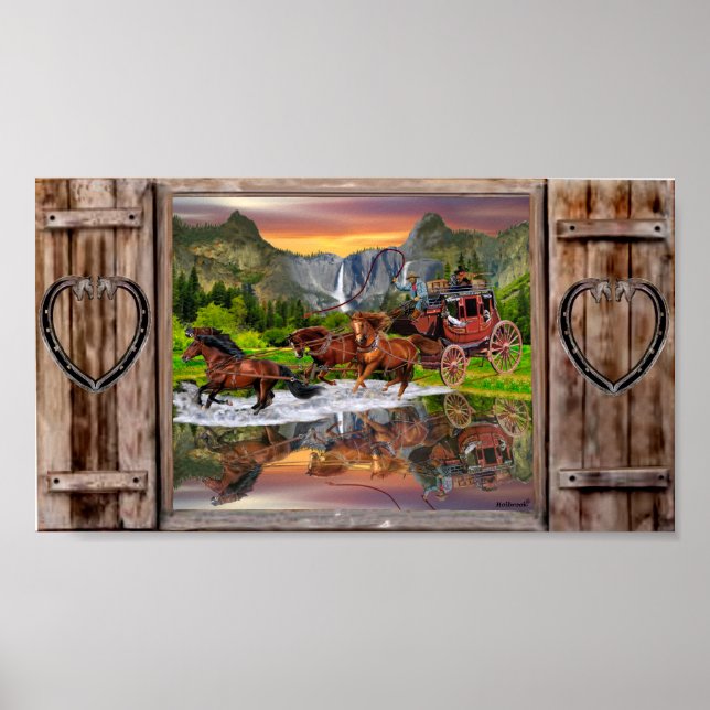 POSTER BEM FARGO STAGECOACH (Frente)