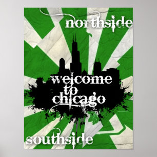 Poster Bem-vindo a Chicago