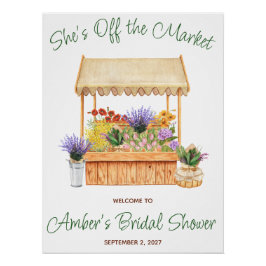 Pôster Bem-vindo à Churrasco de Noivado Dela Está Fora do